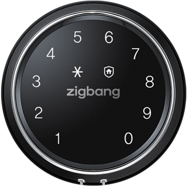 Zigbang 直幫 SHP A20 電子附加鎖 (黑色) - 支援密碼與RF鎖匙，輕巧設計